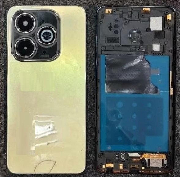 Compatible Replacement Infinix Hot 40i Full Body Housing – Black, Green, Blue & Gold Gold